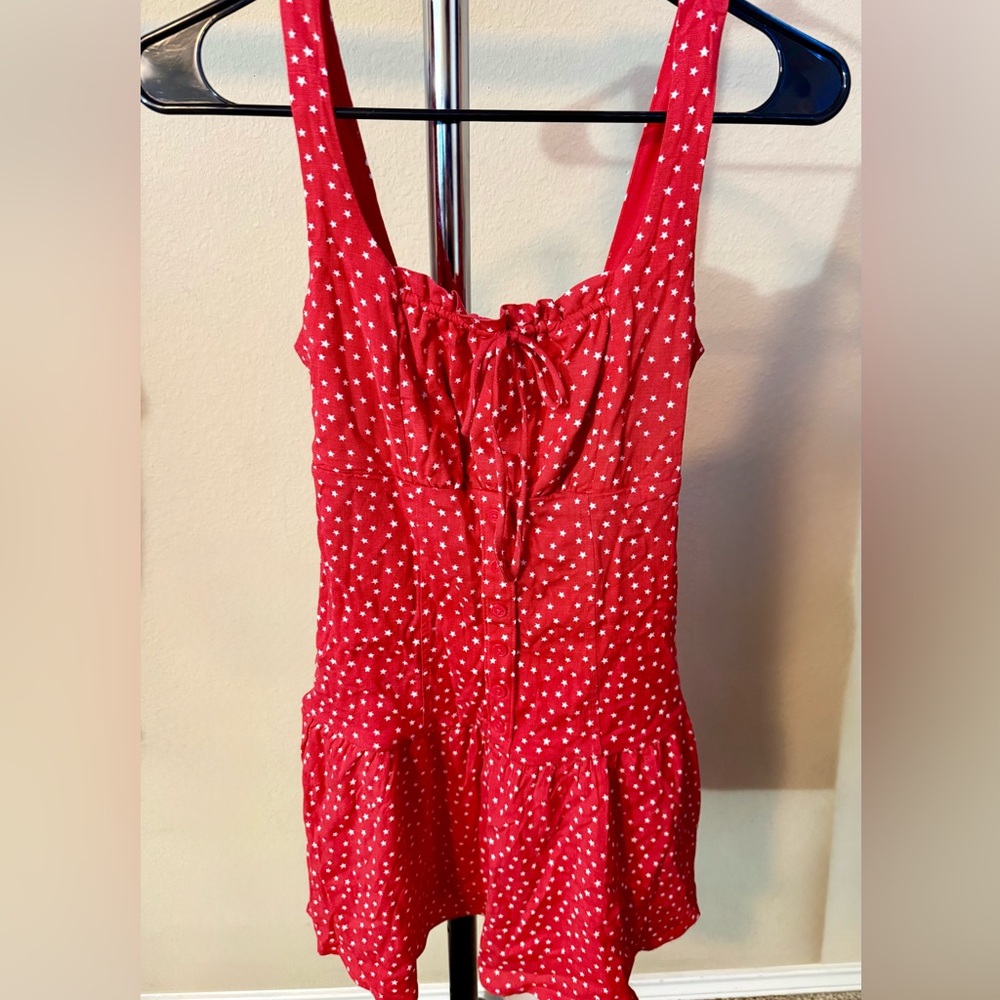 Wild Fable Red Polka Dot Mini Dress
